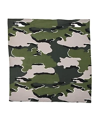 Camo Pattern 22" x 22" 6-Pack Bandana Set