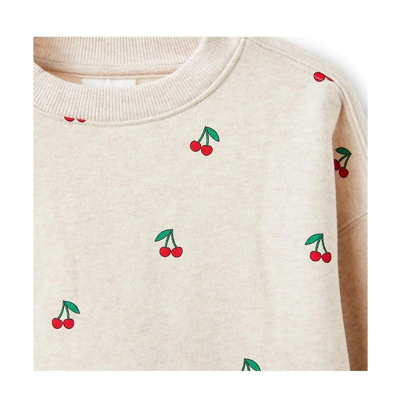 Cotton On Girls Little/Big Sammy Oversized Crew