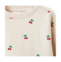 Cotton On Girls Little/Big Sammy Oversized Crew