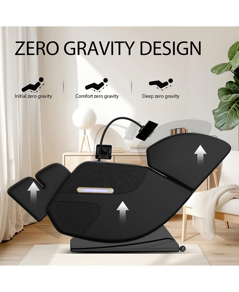 Streamdale Furniture Massage Chair Recliner with Zero Gravity with Full Body Air Pressure