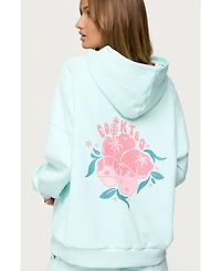 Edikted Women's Beach Bloom Hoodie