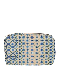 Designers Guild Shibori Cobalt Medium Toiletry Bag