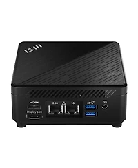 Msi Cubi 5 12M-265US Mini Desktop Computer, Intel Core i7-1255U 1.7GHz, 16GB Ram, 1TB Ssd, Windows 11 Pro, Black