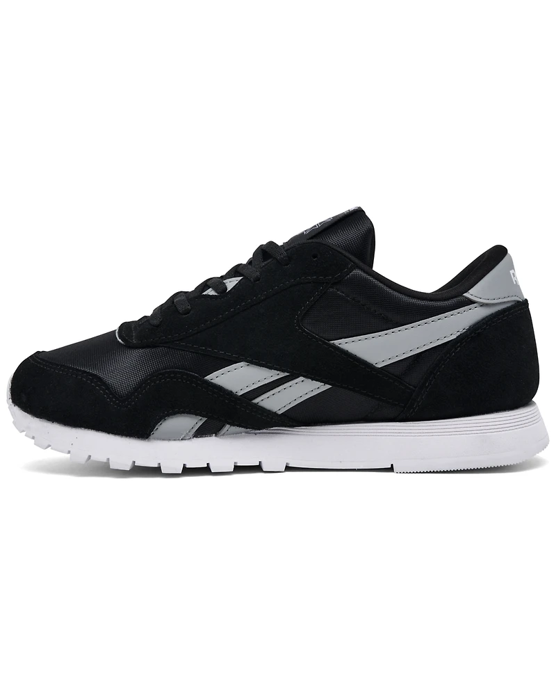Reebok Big Kids Classic Nylon Casual Sneakers from Finish Line