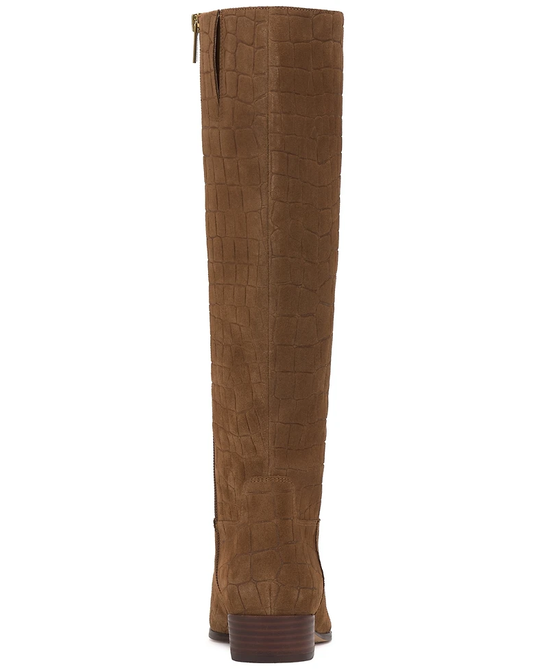 Vince Camuto Women's Pavla Knee-High Snip-Toe Boots