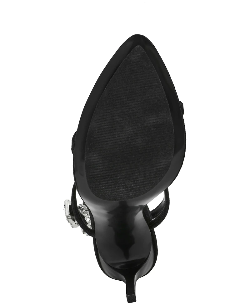 Steve Madden Women's Salma T-Strap Stiletto High-Heel Dress Sandals