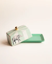 Yvonne Ellen Elephant Butter Dish
