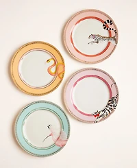 Yvonne Ellen Animal Side Plates, Set of 4