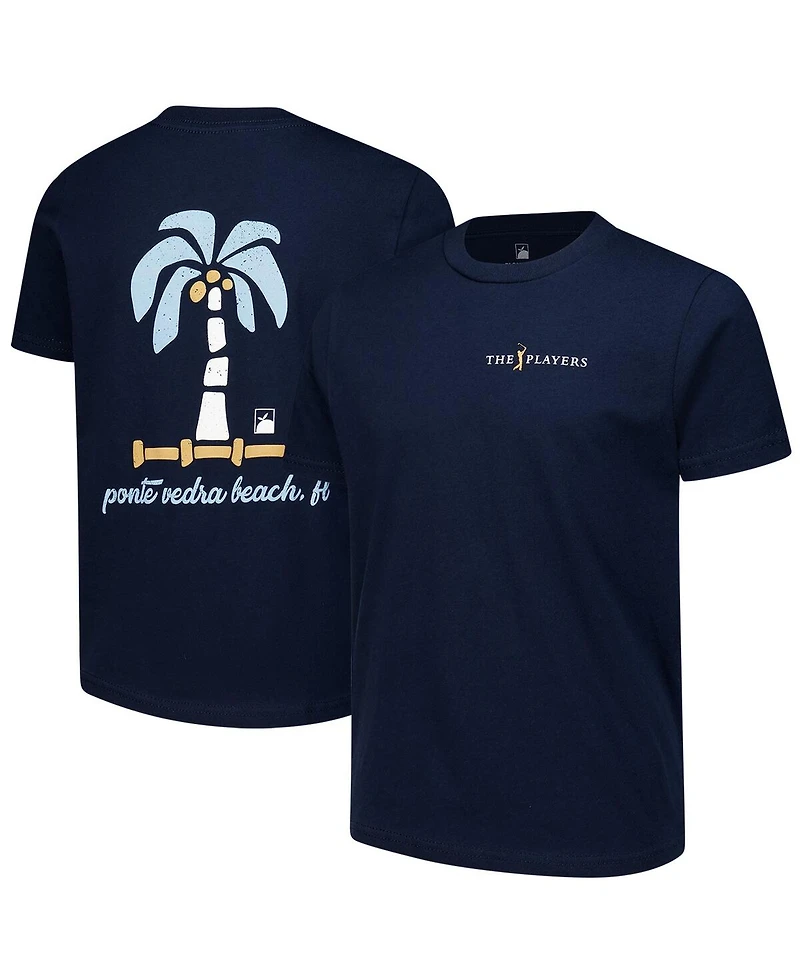 Flomotion Big Boys and Girls Navy The Players Ponte Vedra T-Shirt