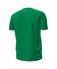 Under Armour Men's Kelly Green Notre Dame Fighting Irish 2025 Sideline Football Performance T-Shirt