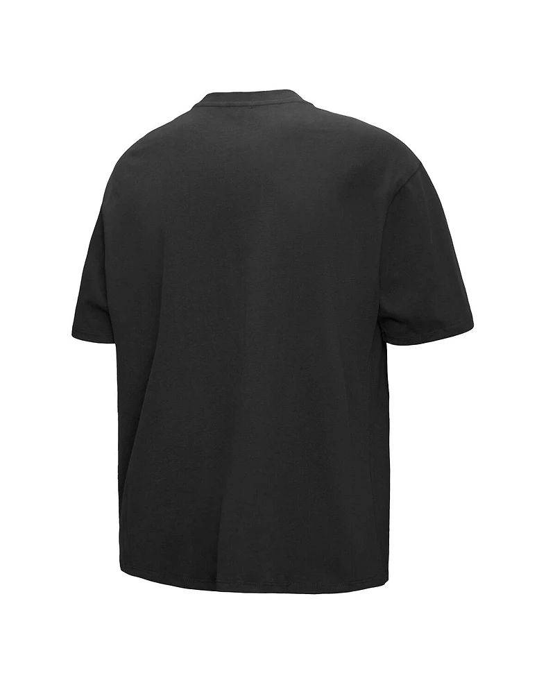 Mitchell & Ness Women's Black Dallas Stars Choppy Ice Boyfriend T-Shirt