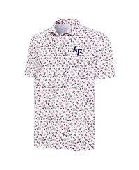 Antigua Men's White Air Force Falcons Independence Day Polo Shirt