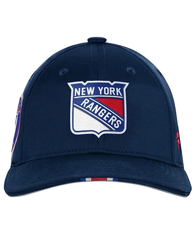 Fanatics Big Boys and Girls Navy New York Rangers 2025 Nhl Draft Authentic Pro On-Stage Podium Adjustable Hat