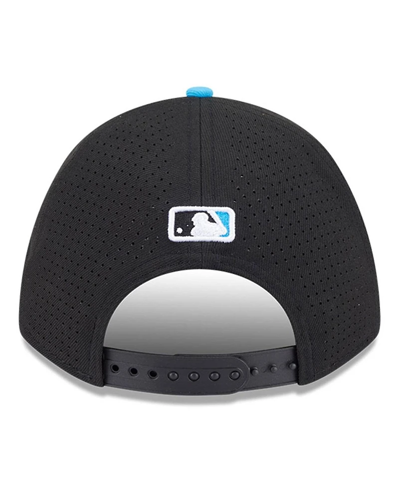 New Era Men's Black/Blue Miami Marlins 2025 Mlb All-Star Game 9FORTY M-Crown Adjustable Hat