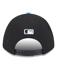 New Era Men's Black/Blue Miami Marlins 2025 Mlb All-Star Game 9FORTY M-Crown Adjustable Hat