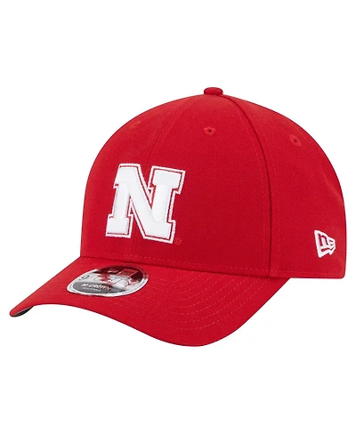 New Era Men's Scarlet Nebraska Huskers Team Collective 9FORTY M-Crown Adjustable Hat