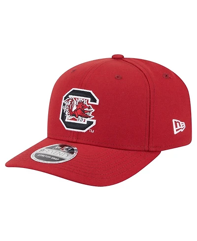 New Era Men's Garnet South Carolina Gamecocks Team Collective 9SEVENTY Stretch-snap Adjustable Hat