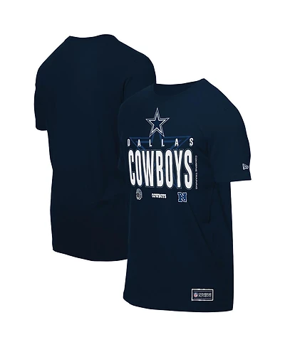 New Era Men's Navy Dallas Cowboys 2025 Nfl Training Camp T-Shirt
