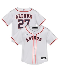 Nike Baby Boys and Girls Jose Altuve White Houston Astros Home Replica Jersey