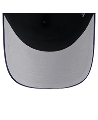 New Era Men's Light Blue/Navy Miami Marlins 2-Tone Color Pack 9FORTY M-Crown A-Frame Adjustable Hat