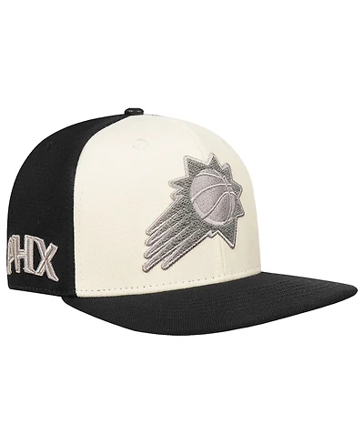 Pro Standard Men's Cream Phoenix Suns French Terry Snapback Hat