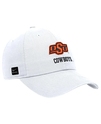 Nike Men's White Oklahoma State Cowboys 2025 On-Field Club Adjustable Hat
