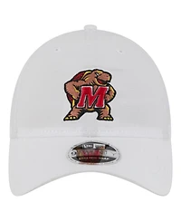 New Era Men's White Maryland Terrapins Active Ripstop 9TWENTY Adjustable Hat