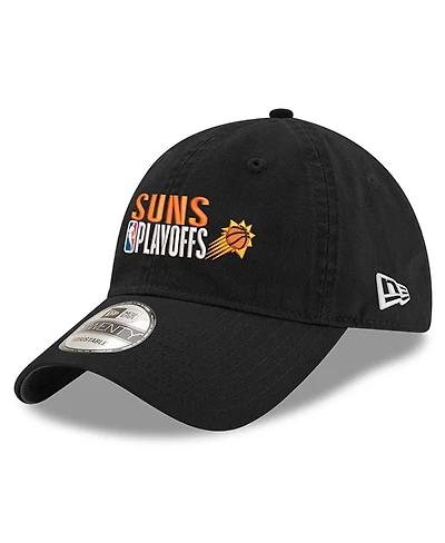 New Era Men's Black Phoenix Suns 2024 Nba Playoffs 9TWENTY Adjustable Hat
