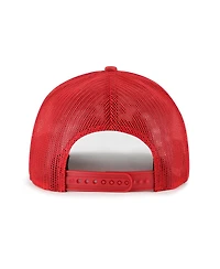 '47 Brand Men's Red Los Angeles Angels Fiji Trucker Adjustable Hat