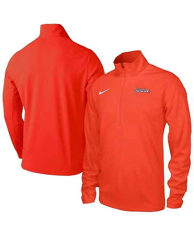 Nike Men's Orange Syracuse Orange Training Performance Quarter-Zip Pullover Hoodie