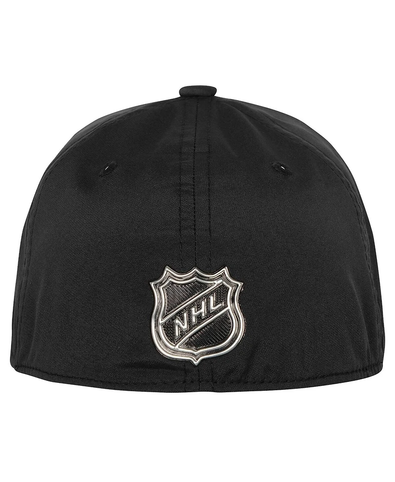 Fanatics Big Boys and Girls Black Detroit Red Wings Authentic Pro Training Camp Stretch Fit Hat