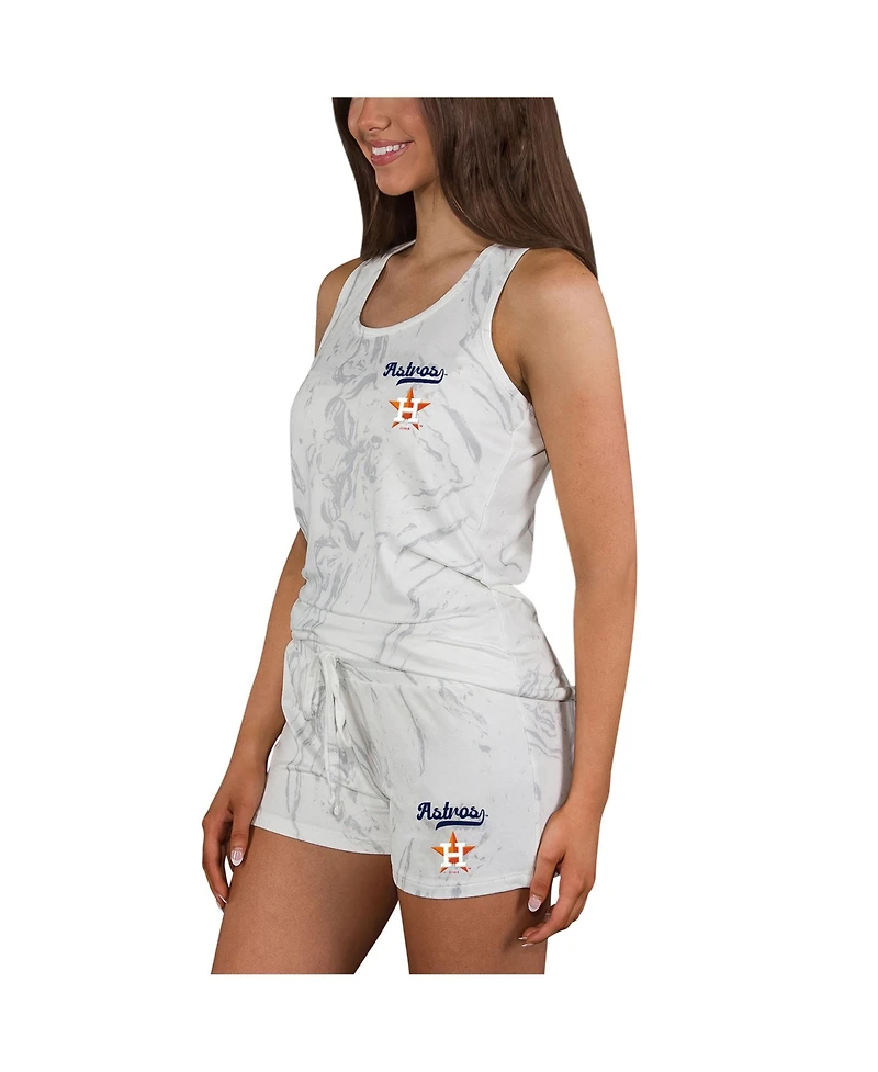 Concepts Sport Women's 2-Pieace Houston Astros Quartz Tank Top and Shorts Set
