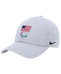 Nike Men's White U.s. Paralympics Club Adjustable Hat