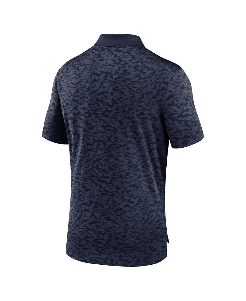 Nike Men's Navy New England Patriots Pique Fashion Performance Polo Shirt