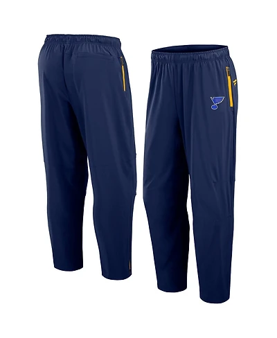 Fanatics Men's Navy St. Louis Blues Authentic Pro Rink Pants