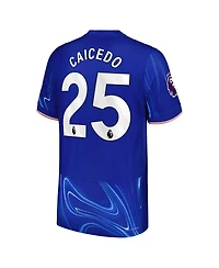 Nike Men's Moises Caicedo Blue Chelsea 2024/25 Home Authentic player Jersey