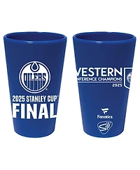 Wincraft Edmonton Oilers 2025 Stanley Cup Final 16oz. Silicone Pint Glass