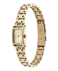Olivia Burton Women's Mini Grove Gold Tone Stainless Steel Bracelet Watch, 16mm