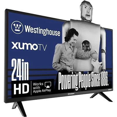 Westinghouse 24 Inch Smart Tv Hd Xumo Tv With Voice Remote Flat Screen Led Television W Apple Home Kit Wi Fi Mobile Connectivity
