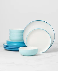 Oneida 24/7 Colors 12-Pc. Dinnerware Set, Service for 4