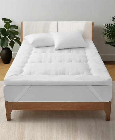 Unikome Wave Quilted Mattress Topper, King