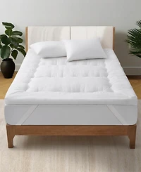 Unikome Wave Quilted Mattress Topper, King