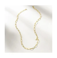 14k Gold-Plated Cursive Initial Necklace