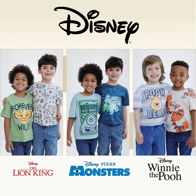 Lion King disneyKids & Baby (2T-5T)Simba Toddler Boys' 2-Piece Short Sleeve T-Shirt Set