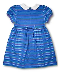 Florence Eiseman Stripe Knit Dress With School Supplies