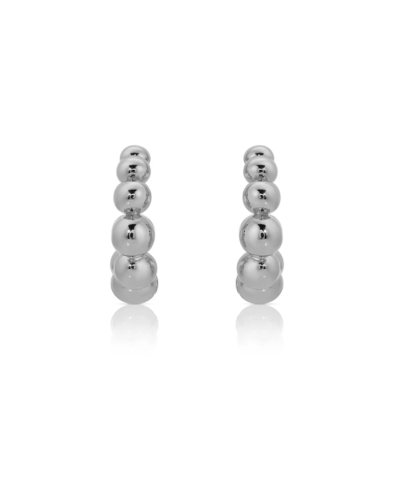 Ettika Bubble Huggie Hoops Earrings