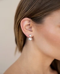 Ettika Bubble Jackets Earrings