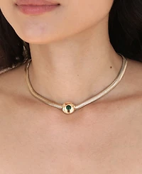Ettika Emerald City 18K Gold Plate Necklace