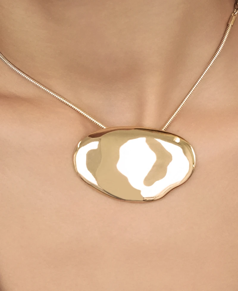 Ettika Molten Metal Pendant Necklaces