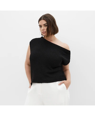 City Chic Plus Lia Top